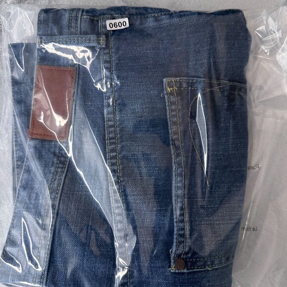 H&M Boyfriend Shorts Waist Loose Denim Stretch Mid Rise Women's Blue Size 12 - Picture 10 of 10